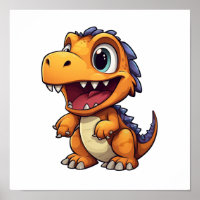 Cartoon dinosaur illustration