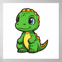 Cartoon dinosaur illustration