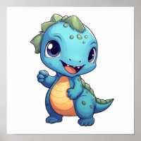 Cartoon dinosaur illustration