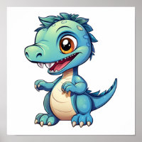 Cartoon dinosaur illustration