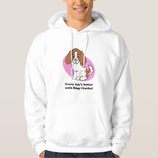 Cartoon Dog Cavalier King Charles Hoodie