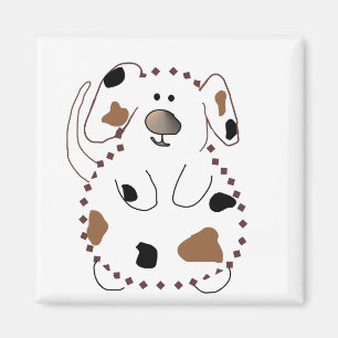 Cartoon Dog Tshirts and Gifts Magnet
