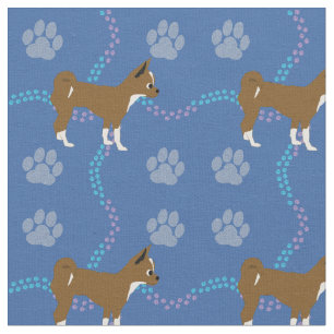 Cartoon Dogs - Chihuahua v2 Fabric