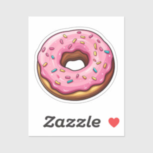 Cartoon doughnut