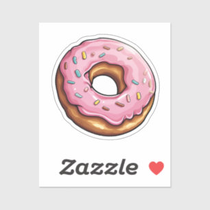Cartoon doughnut