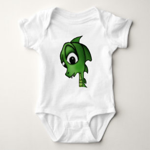 Cartoon Dragon Baby Bodysuit