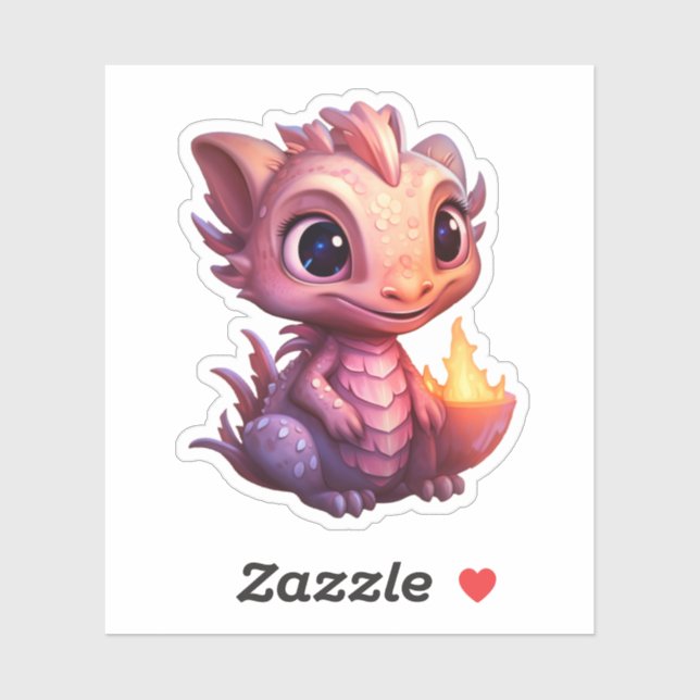 Cartoon dragon illustration (Sheet)