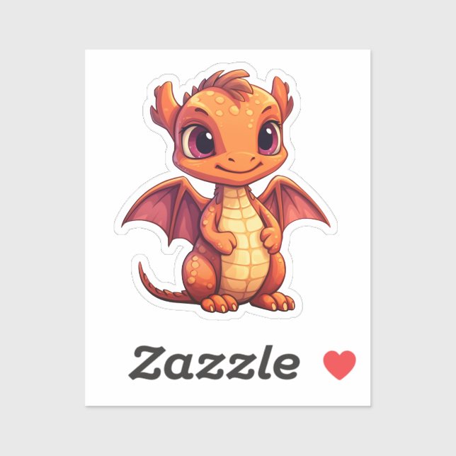 Cartoon dragon illustration (Sheet)