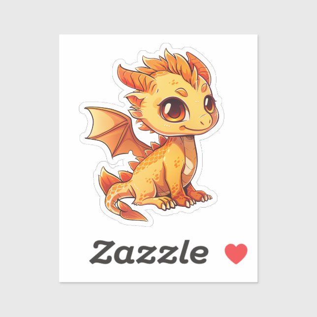Cartoon dragon illustration (Sheet)