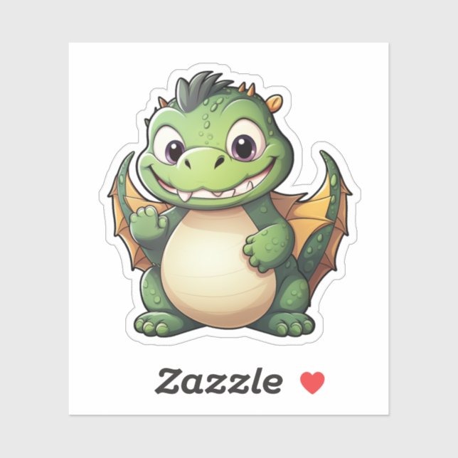 Cartoon dragon illustration (Sheet)