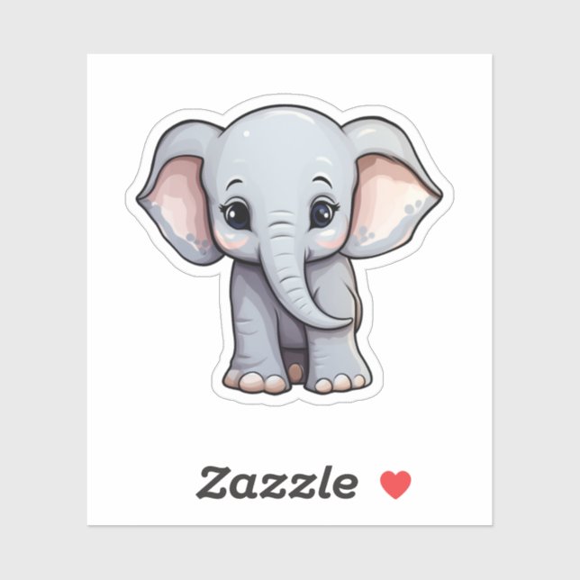 Cartoon elephant illustration (Sheet)