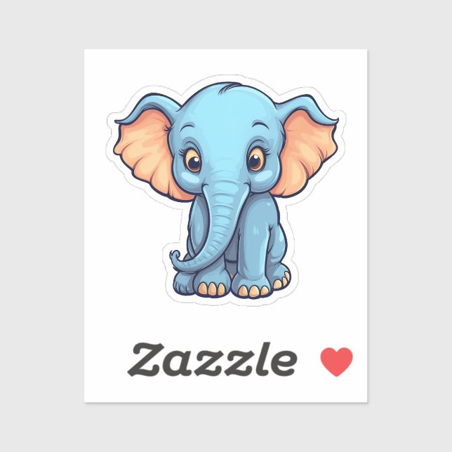 Cartoon elephant illustration (Sheet)