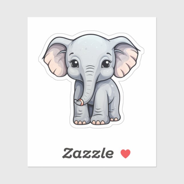 Cartoon elephant illustration (Sheet)