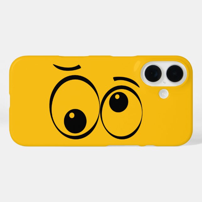 Cartoon Eyes Funny Illustrations Case-Mate iPhone Case (Back (Horizontal))