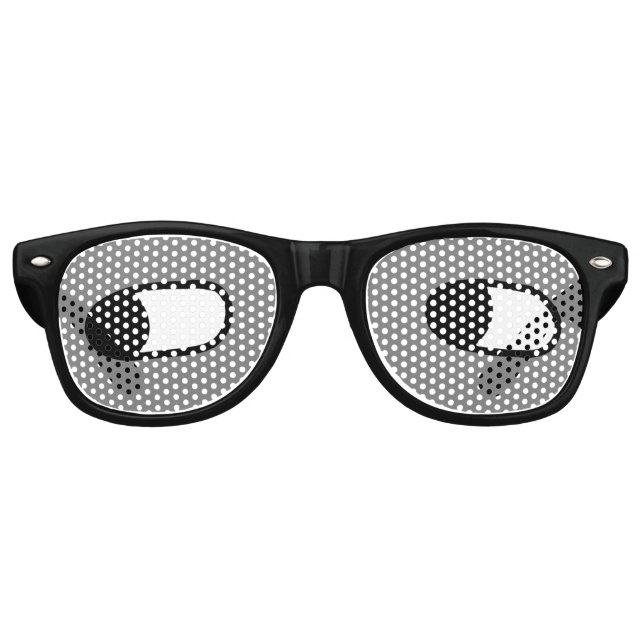 Cartoon Eyes Glasses – Funny Pop Art (Front)