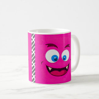 cartoon Face Expression Coffee Mug