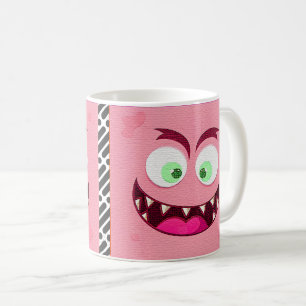 cartoon Face Expression Coffee Mug