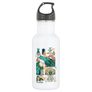 Cartoon Fantastic Beasts Scenes 532 Ml Water Bottle