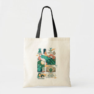 Cartoon Fantastic Beasts Scenes Tote Bag