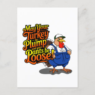 Cartoon Farmer Turkey, Postcards