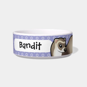 Cartoon Ferret Bowl