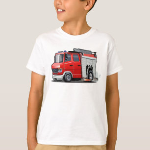 Cartoon firetruck T-Shirt