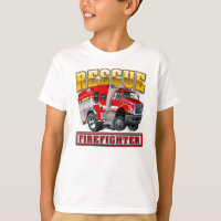 Cartoon firetruck
