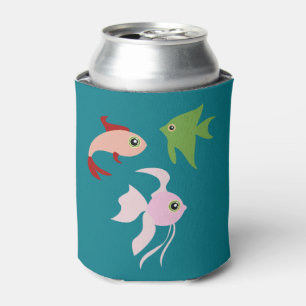 Cartoon Fish Can Cooler