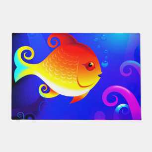 Cartoon Fish Doormat