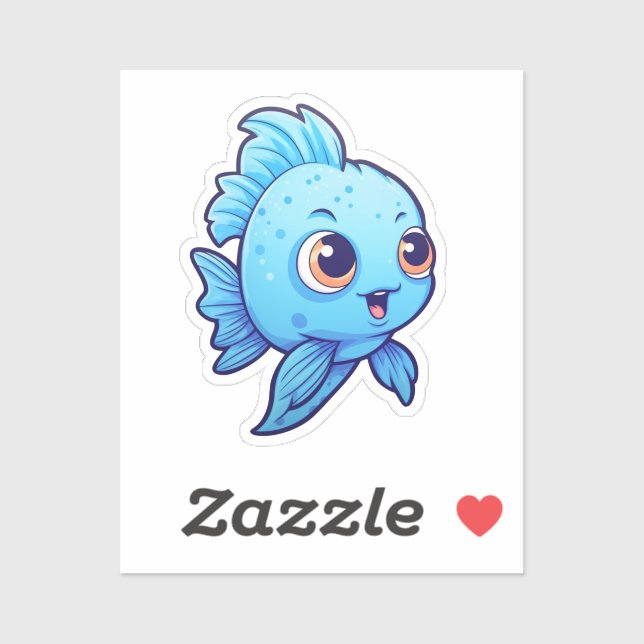 Cartoon fish illustration (Sheet)