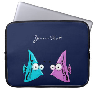 Cartoon Fish Laptop Sleeve