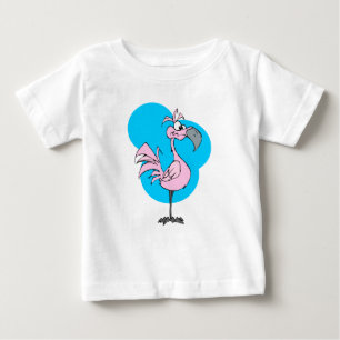 Cartoon Flamingo Baby T-Shirt