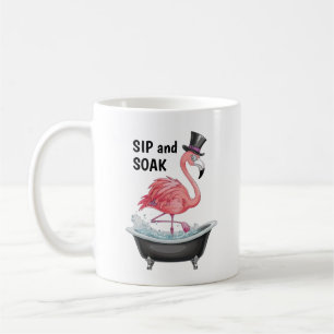 Cartoon Flamingo  Coffee Mug