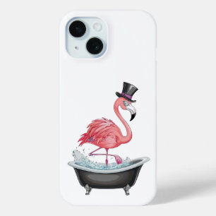 Cartoon Flamingo Phone Case