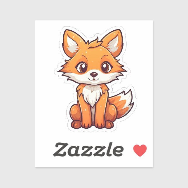 Cartoon fox illustration (Sheet)