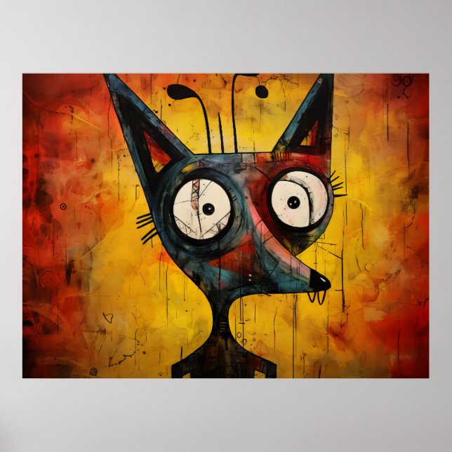 Cartoon fox poster (Front)