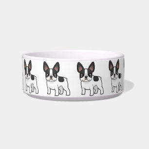 Cartoon French Bulldog Bowl