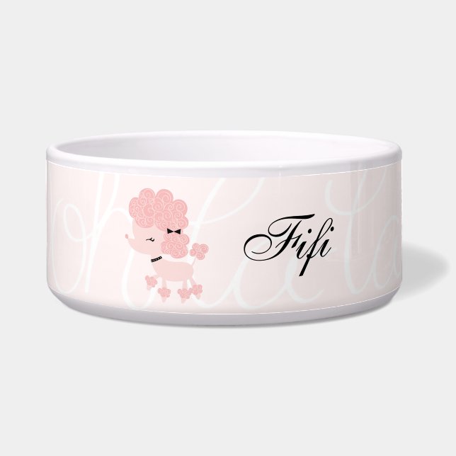 Cartoon French Poodle (Front)