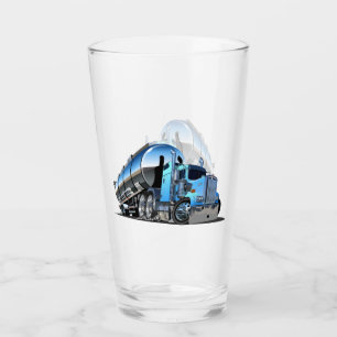 Cartoon fuel truck glass