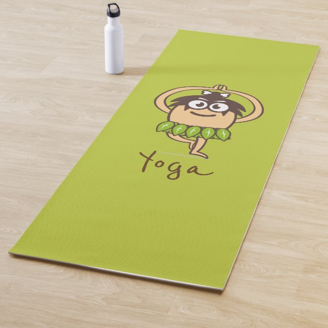 Cartoon funny yoga mat (In Situ)