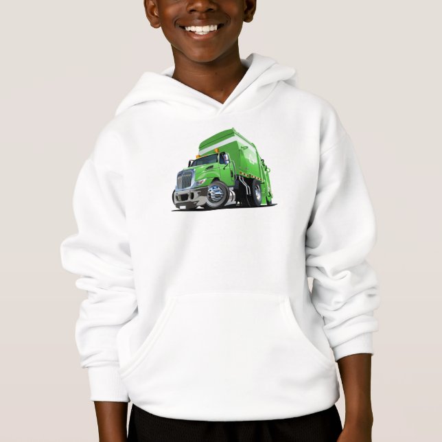 Cartoon garbage truck  (Front)