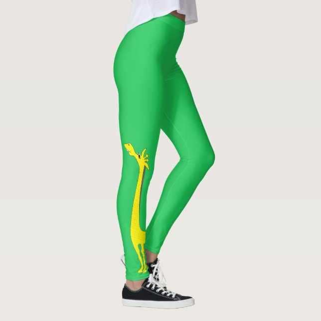 Cartoon Giraffe - Critter Leggings (Right)
