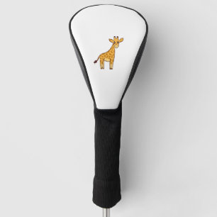 Cartoon Giraffe I Kids I Toddler Giraffe  Golf Head Cover