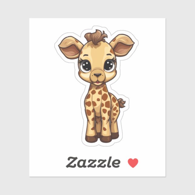 Cartoon giraffe illustration (Sheet)