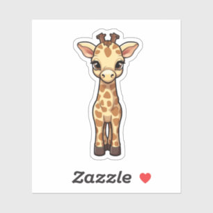 Cartoon giraffe illustration