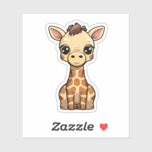 Cartoon giraffe illustration