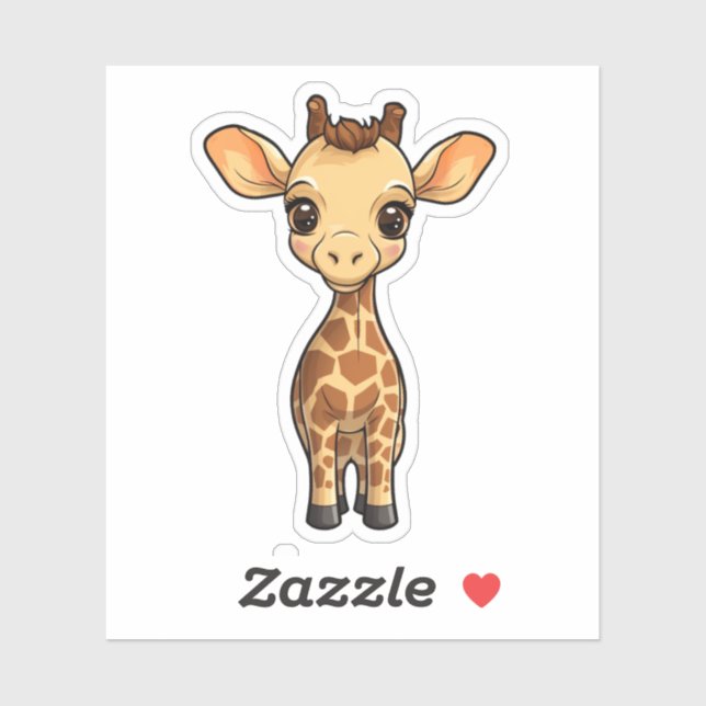 Cartoon giraffe illustration (Sheet)