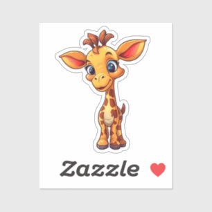 Cartoon giraffe illustration