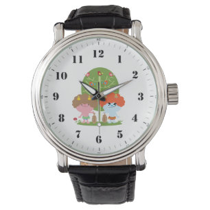 Cartoon good friends watch