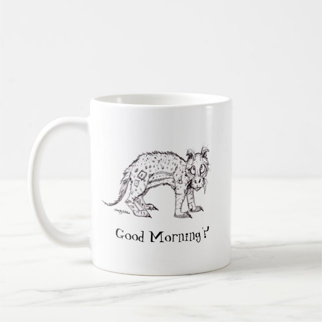 Cartoon "Good Morning" Mug (Left)